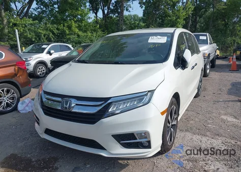 2018 Honda Odyssey Elite from USA, damaged, VIN 5FNRL6H97JB084759
